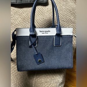 Denim jean Kate Spade purse BRAND NEW